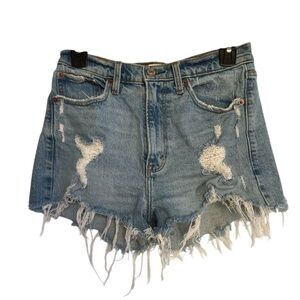 Abercrombie & Fitch High Rise Mom Short Size 27